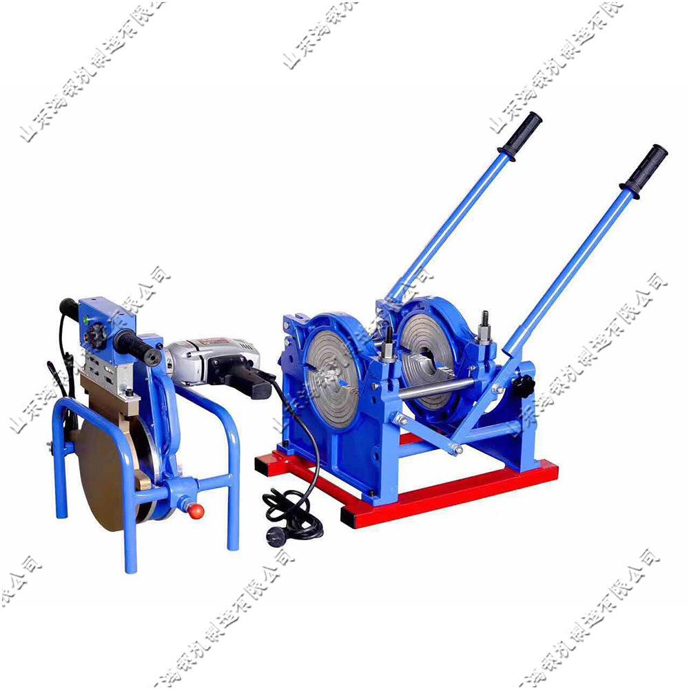 电动PE管热熔对焊机热塑性管材焊接工具两环四环管道熔接器