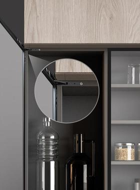 超天重型地铰链意式Akrd铝公门合页高柜体门隐藏44030斤阿克窗德