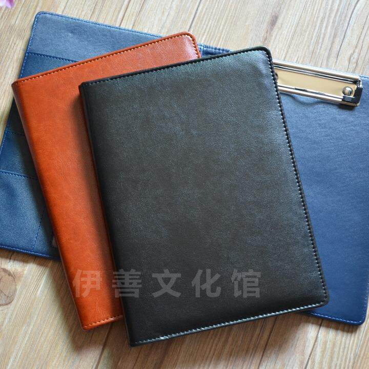 A5A4仿皮合同本企划签约本多功能文件夹经理夹会议垫板展业夹