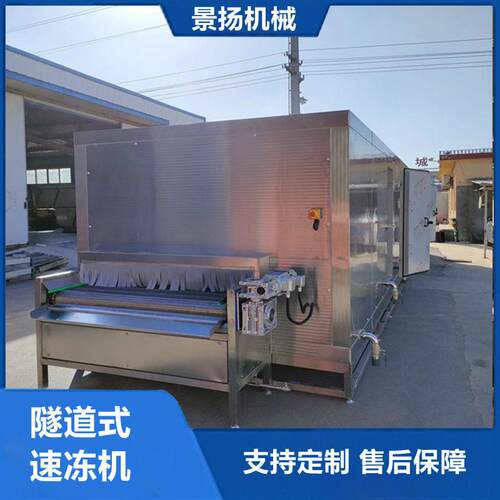 大型商用隧道式速冻机水饺包子速冻设备馒头花卷面食速冻机厂家
