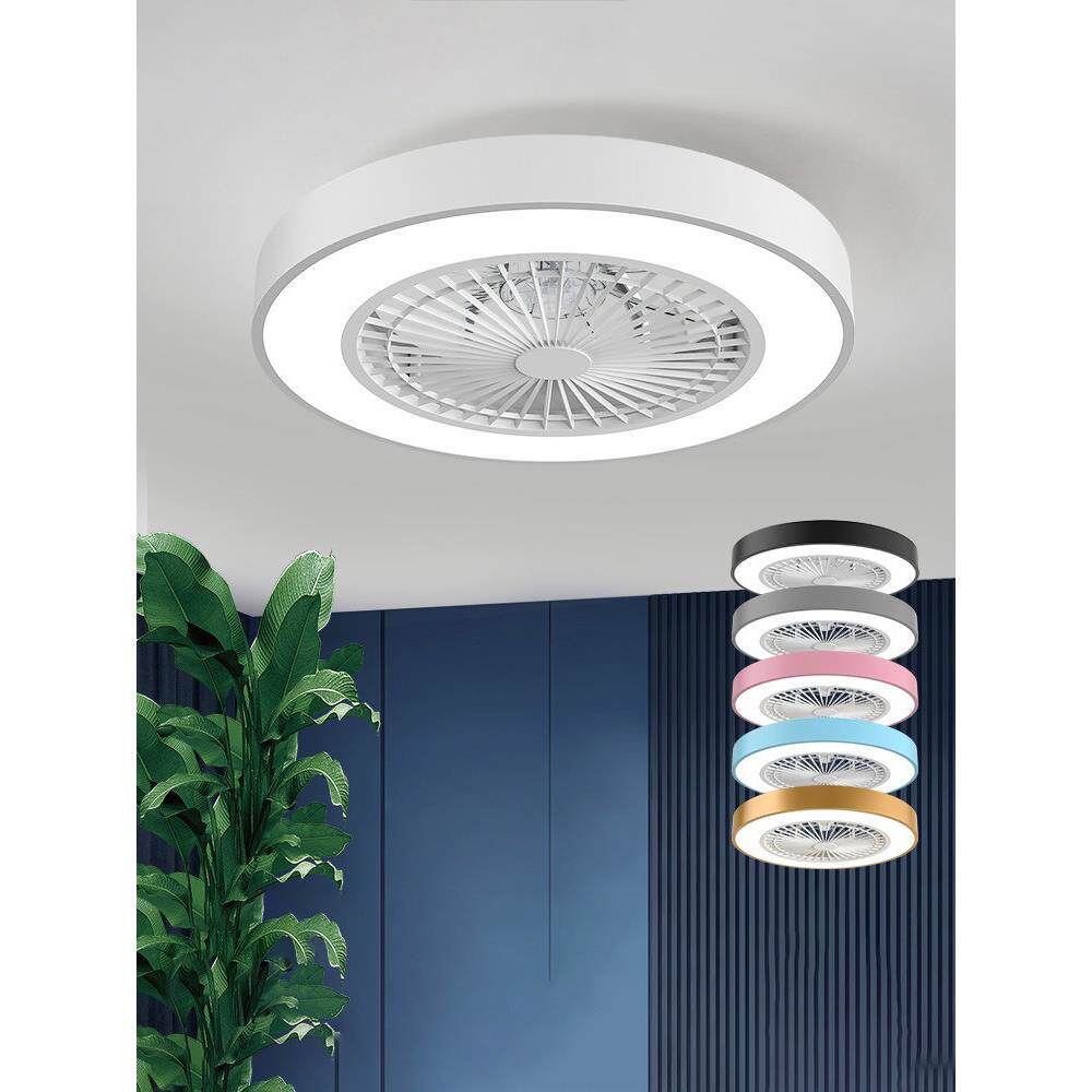 领王吸顶风扇灯卧室家用静音儿童吊扇灯餐厅带智能一体的电扇吊灯