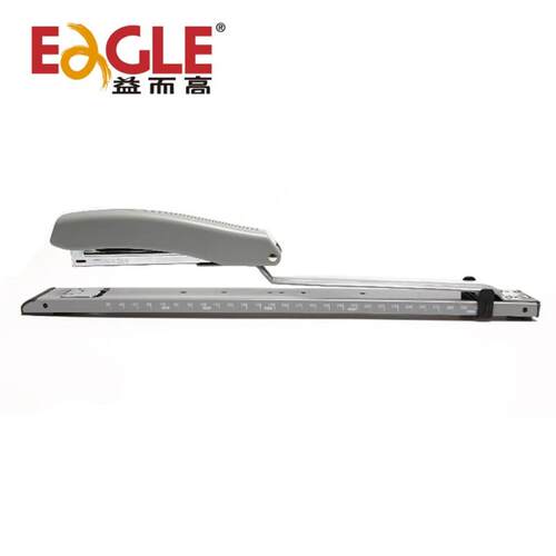 益而高950L钉书机长臂型加长24/6订书机 颜色随机单个装