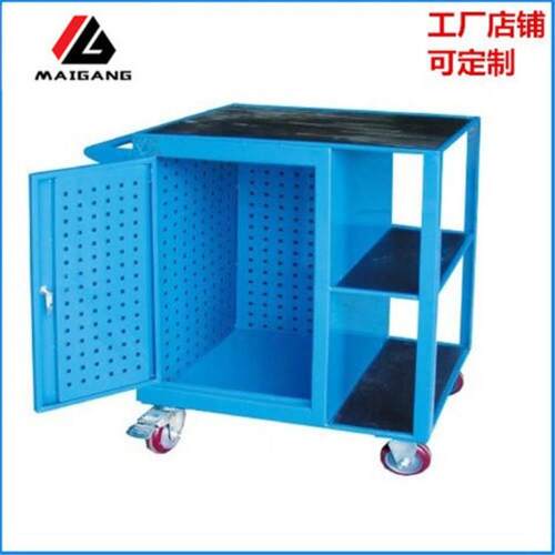 麦冈MG-Z008M五金加厚零件柜汽保汽修工具柜单门双层组合工具车
