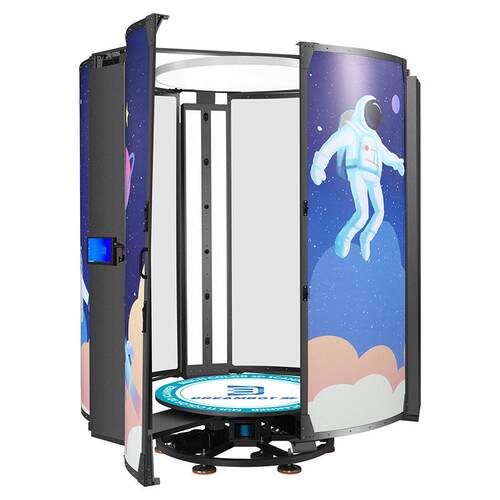 封闭式18组摄像头精度扫描人像全景彩色工业3D扫描仪
