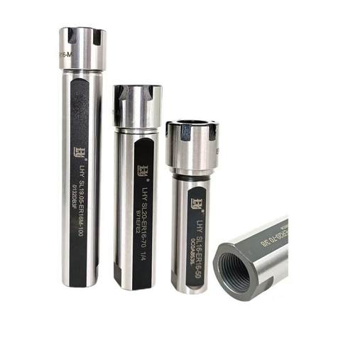 走芯机内冷刀杆ER16M直柄车床延长杆ER16车铣复合刀柄ER20M