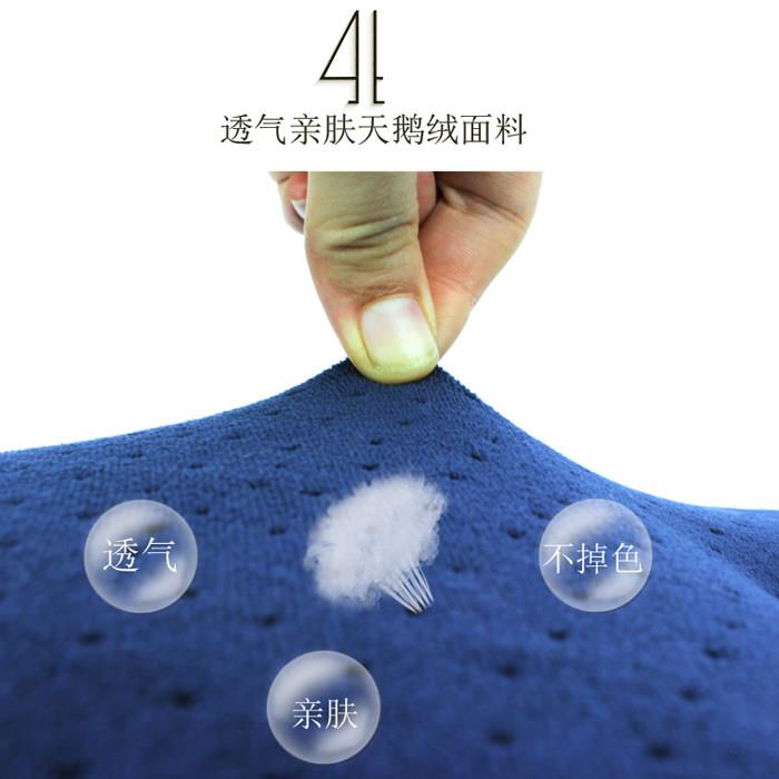 伊念家痔坐垫疮办公室汽车增高慢回弹记忆棉护臀屁股座垫椅子椅垫