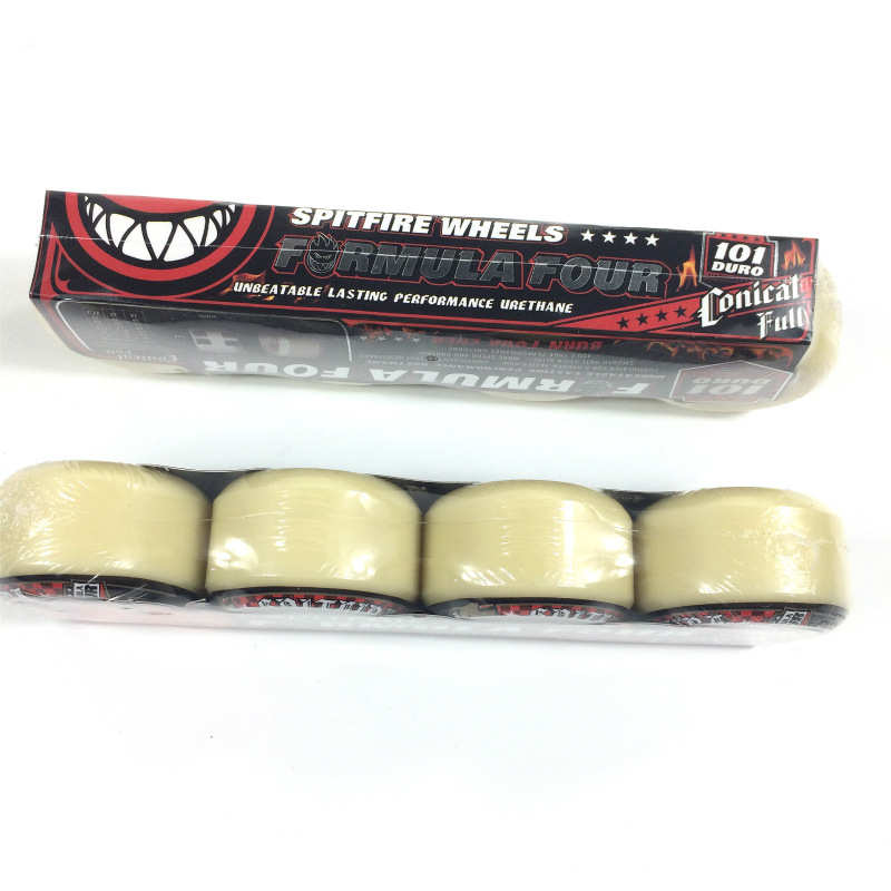 翘32mm型轮spitfire滑板*红色轮双h人52101awheels硬动作小火