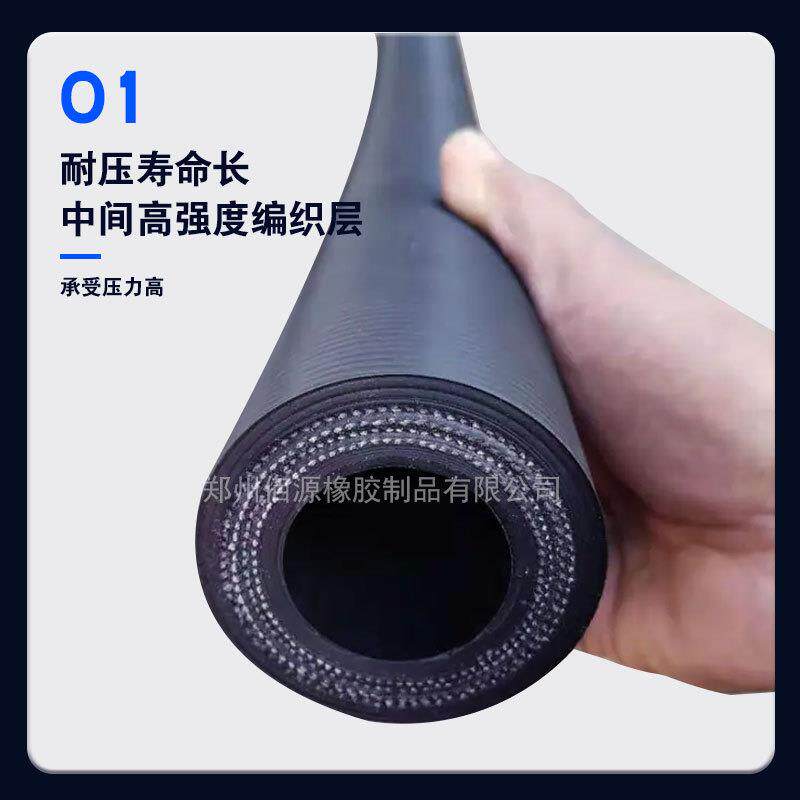 挤压泵挤压管高压注浆机挤压胶管高耐磨螺纹橡胶管隧道注浆管图片