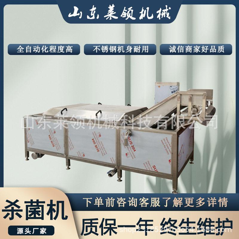 全自动西蓝花漂烫机不锈钢竹笋连续漂烫机商用网带式蒸汽漂烫机