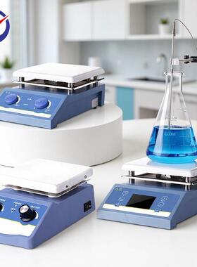 中特HSC-19T数显恒温磁力搅拌器 数字显示5L加热电磁搅拌器