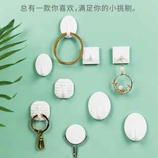 热熔融挂钩粗糙墙面用免打孔浴室溶胶强力粘钩室外淋雨凹凸面烧胶