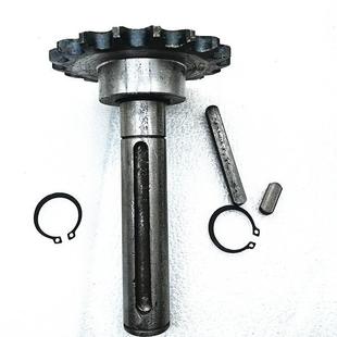 渣土车自动篷布配件炼条传动齿轮通轴承座涨紧轮RV电机轴