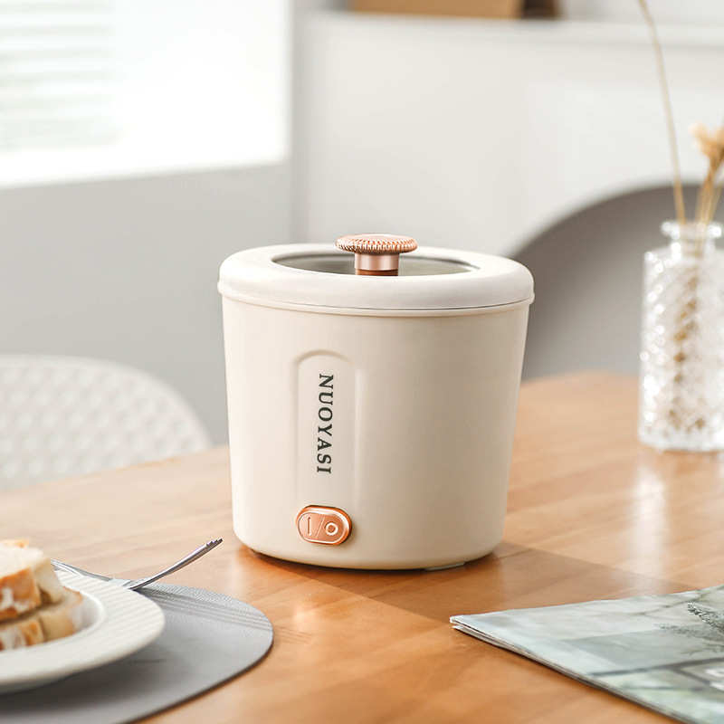 电锅炒锅多功能宿舍泡面迷你电热锅小型锅煮一体电家用110v锅火锅