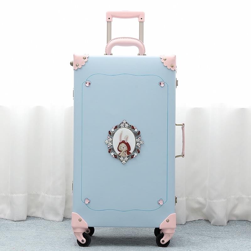 高档韩特价清仓行李箱女学生日复古拉杆箱男皮外贸箱密码旅万行箱