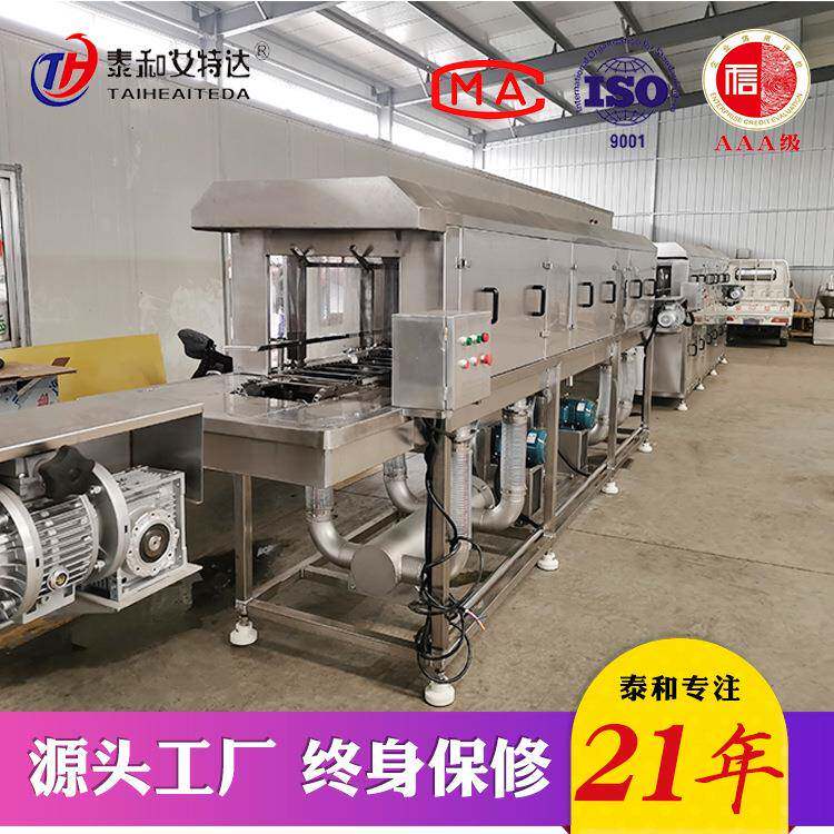 自动高温热碱去油污洗筐机 蔬菜塑料筐清洗机 超市购物筐洗筐设备