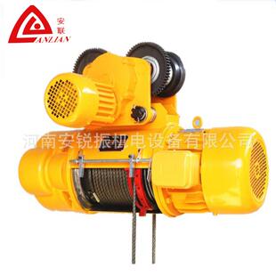 运行式 钢丝电动小吊机跑车电动葫芦CD1型5t12m电葫芦