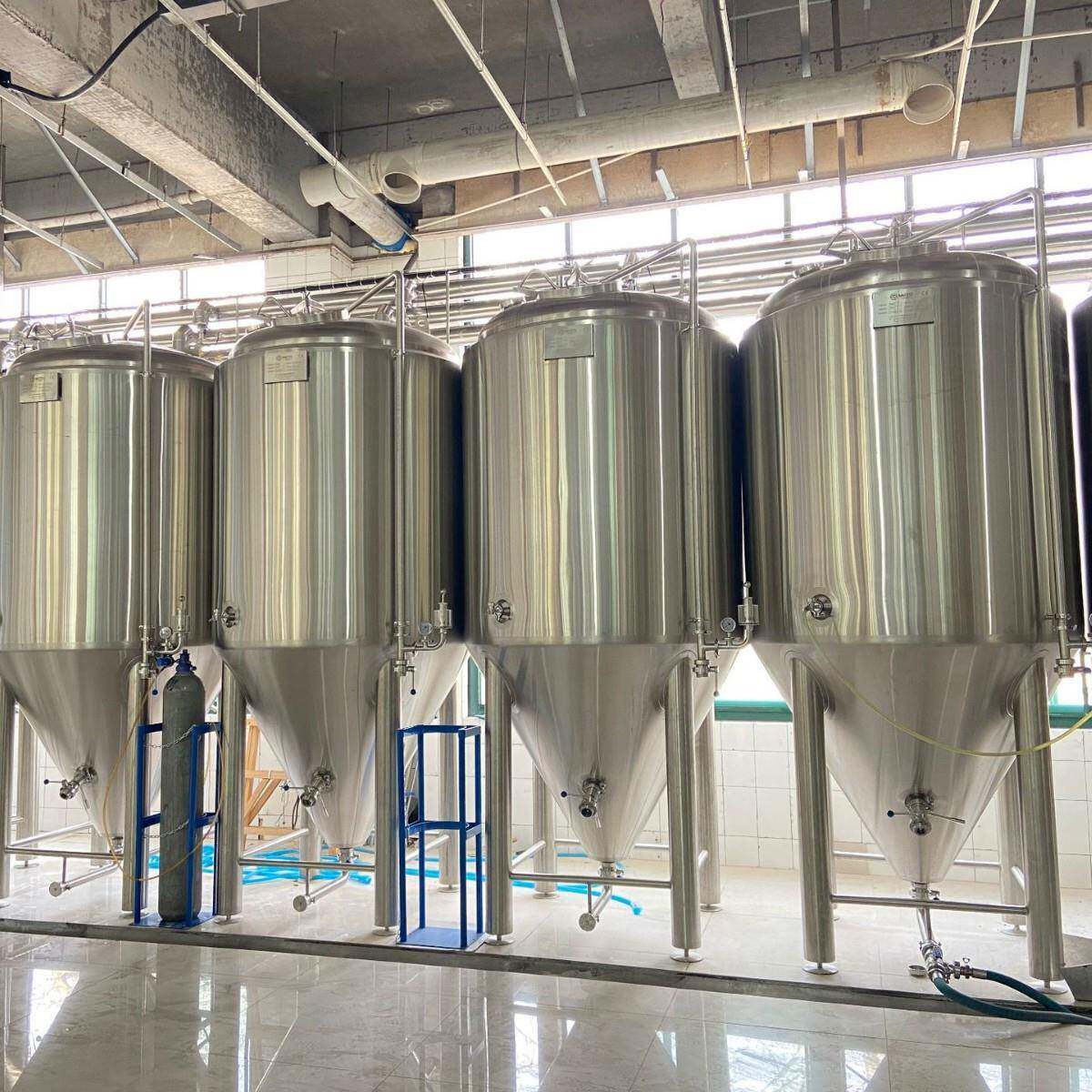 卫生食品级不锈钢酿造发酵设备红酒罐啤酒发酵罐各种酒容器