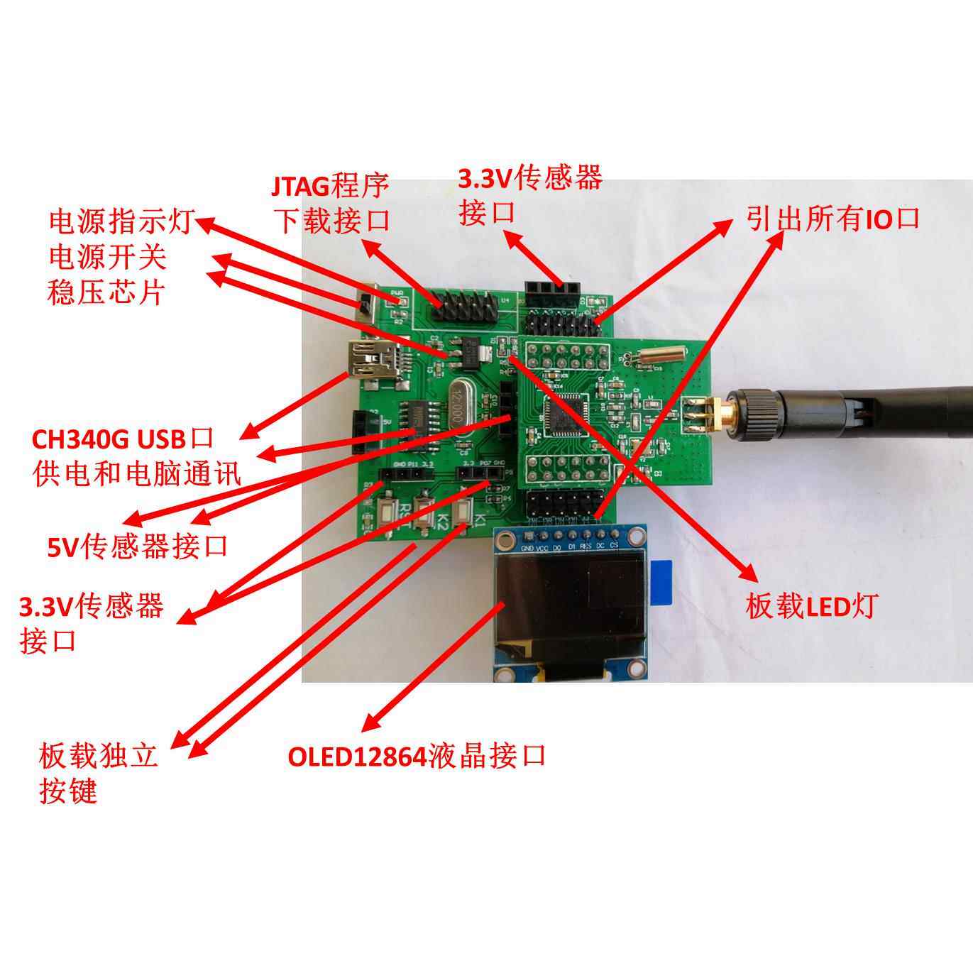木工 CC2530 zigbee开发板 开发套件 zigbee模块