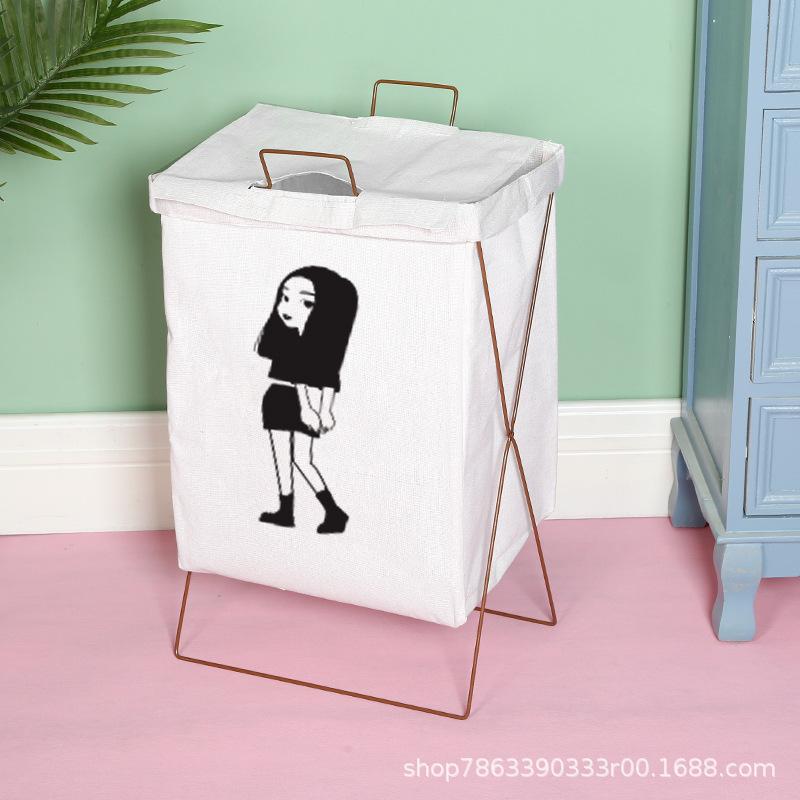 门口外卖放置箱快递架放快递筐家用收纳框放置架置物篮家用收纳筐