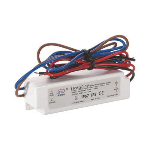 定制强力防水电源户外led开关电源LPV-20/35/60/100W直流DC12/24V