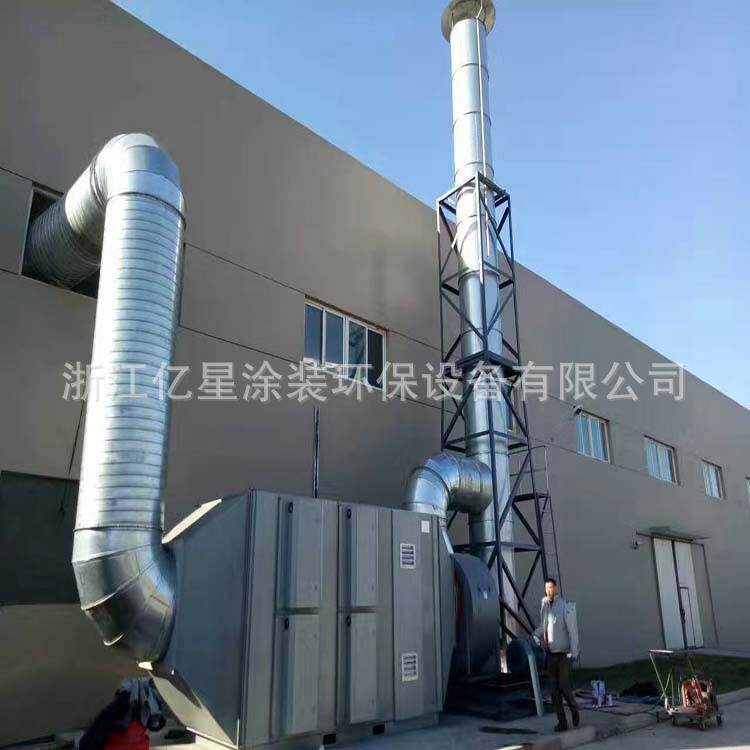 厂家不锈钢活性炭过滤器尾气漆雾过滤器废气处理设备
