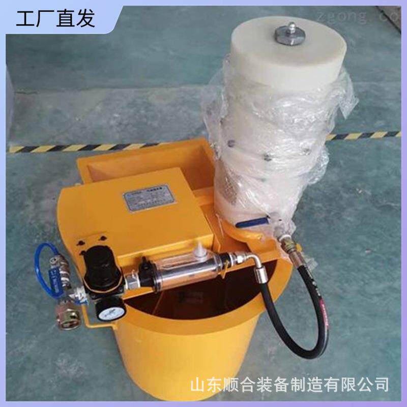 注浆搅拌一体式气动注浆泵操作简单ZBQ27/1.5型煤矿气动注浆泵
