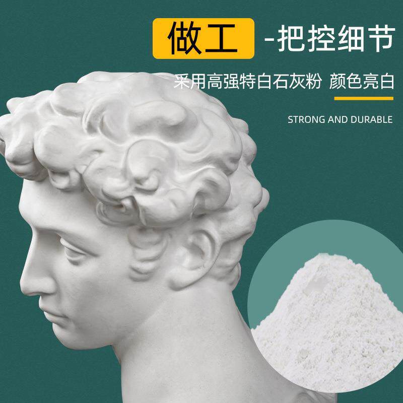 厂家供应小卫头像石膏教具美帝奇石膏像模具素描静物写生美术器材
