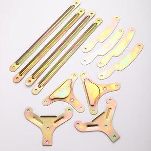 摺叠牀五金配件超连结件实木竹木牀连接配件摺叠牀组装连接五金件