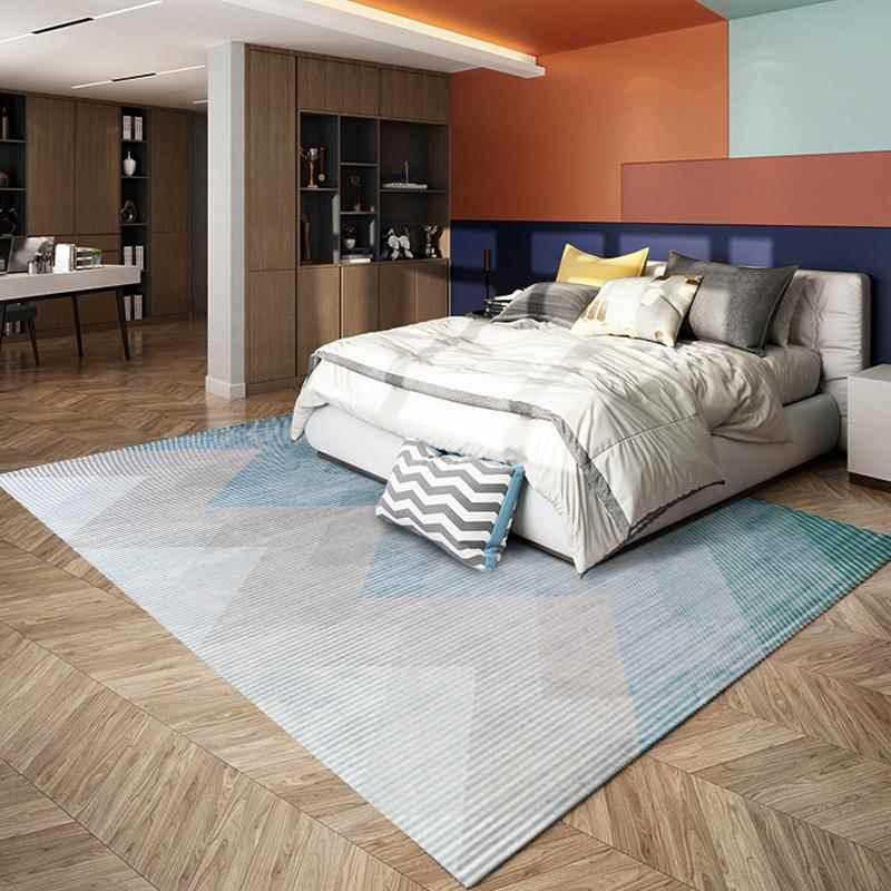 厅约地毯耐脏易打理加华艺厚简免客洗威轻奢家用茶几毯尔顿机织家