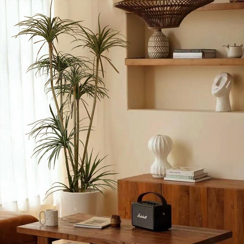 彷真绿色植物室内假血树大型龙树高盆级彷生植物落饰地栽景观装PM