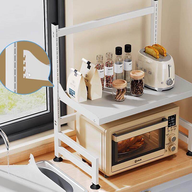 厨房多层微波炉置物架台面多层电锅烤箱支架多功能可调节微波炉架