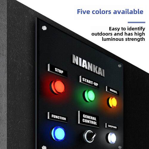 Ad16-22D/S电源工作指示灯红黄蓝绿白光Led指示灯12V/24V/220V/38