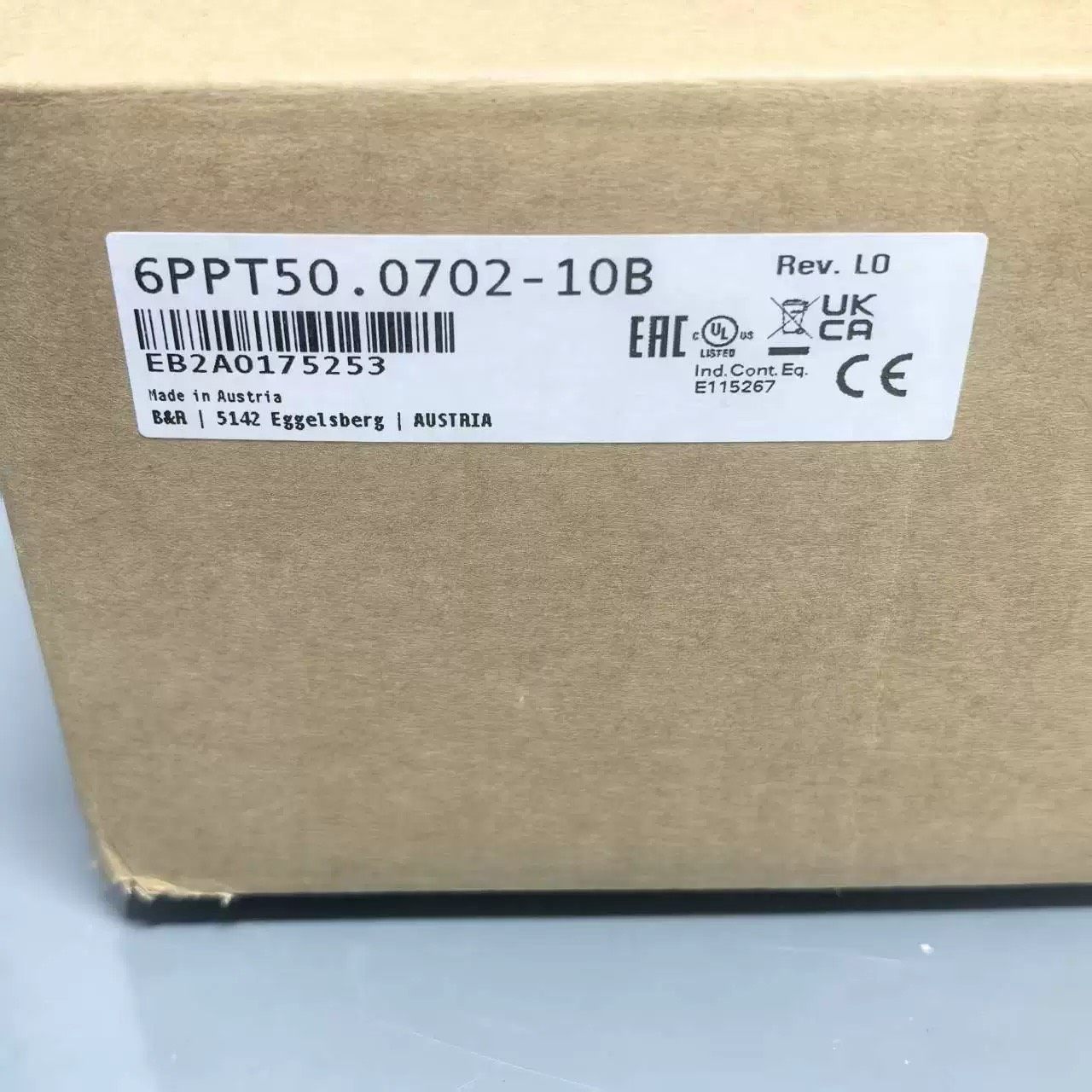 全新贝加莱触摸屏6PPT50.0702-10B 全新原装现货