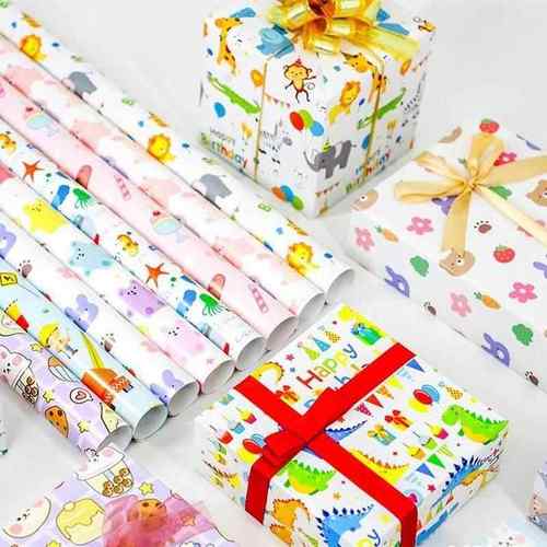 gift wrapping paper roll present wrapper大尺寸礼物包装纸高级