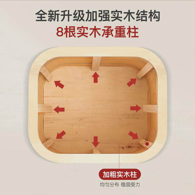 藤编多功能实木收纳凳子客厅可坐储物编织小矮凳家用门口穿换陶琪
