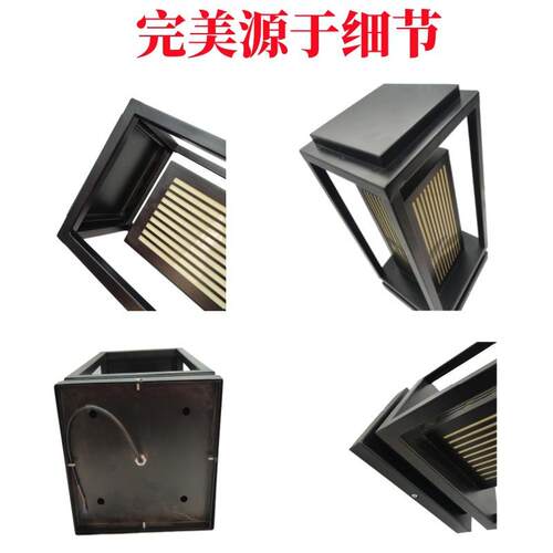 现景货太能草坪阳灯户小外防水中式草坪公园区市电中式草坪灯庭院