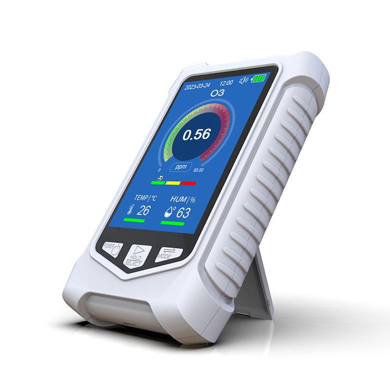 手持式臭氧检测仪 O3浓度实时检测 温湿度计 0-50PPM测试范围
