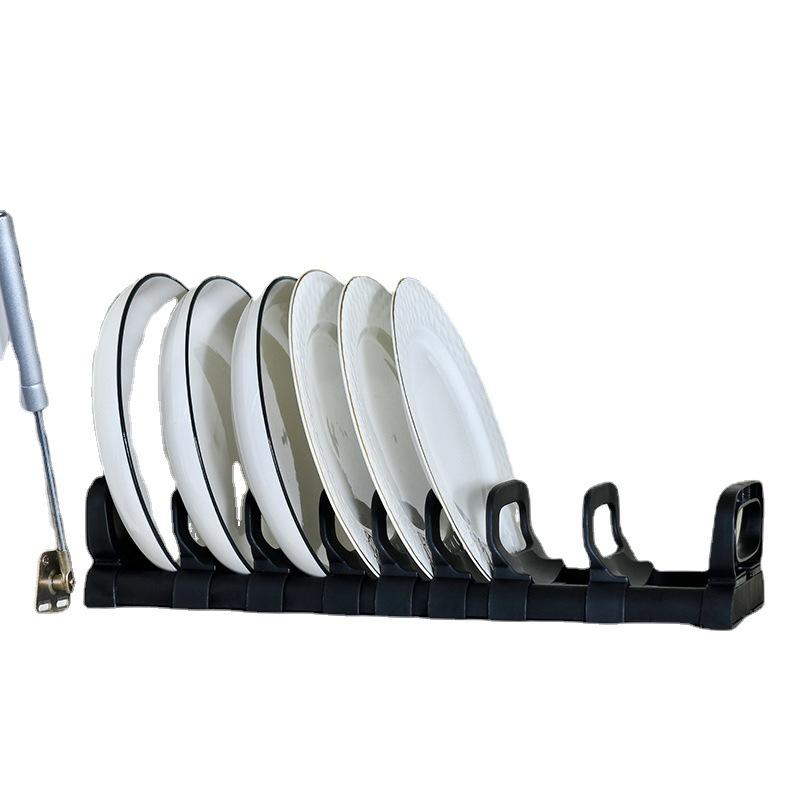 亚马逊收纳碗碟橱柜内置厨房碗架