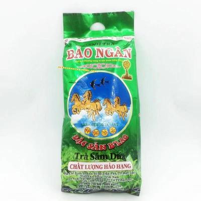 越南黄马牌香南绿茶BAO NGAN Tra Sam Dua DANH TRA 奶香味350g