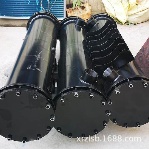 壳管式蒸发器水冷双系统冷炮冷热交换器管壳式换热器10匹20HP30匹