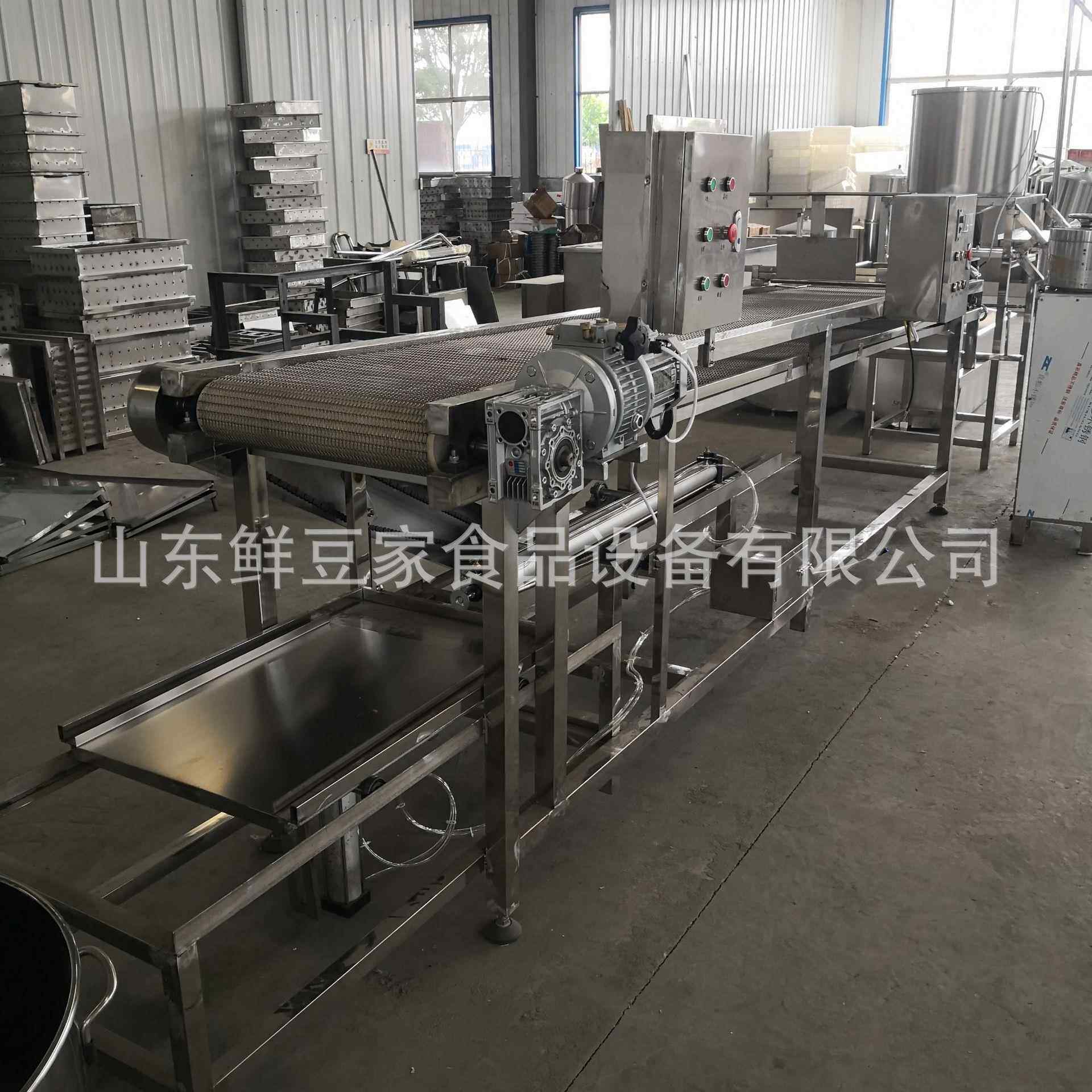 浙江全自动千张机商用大型仿手工豆腐皮机豆干机器豆制品设备厂家