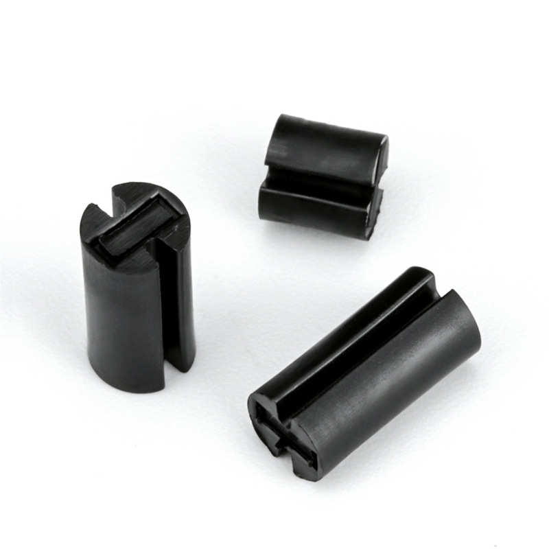 黑色双槽LED间隔柱垫高柱LED灯柱发光管座二极管灯座隔离柱￠5