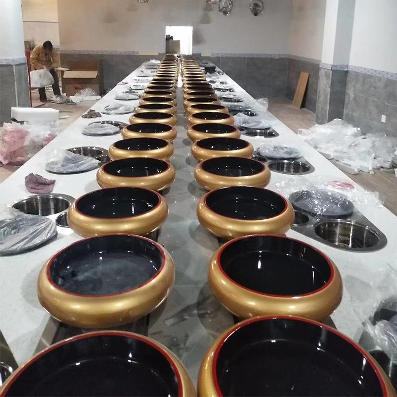 厂家回转火锅烤涮一体设备自助旋转火锅烤涮一体设备旋转设备