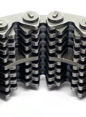 CL08-24.5N 节距12.7mm 内导23片齿形链条及配套链轮传动齿形链条