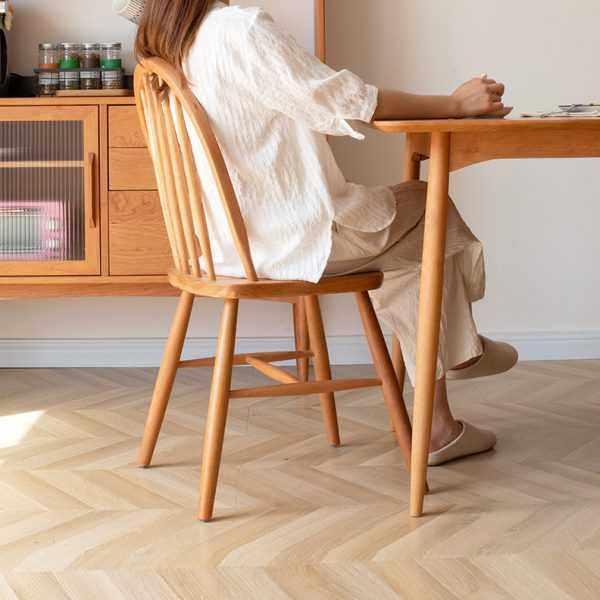 日式风格咖啡厅桌子椅子组合餐饮烘焙奶茶店桌椅西餐厅椅