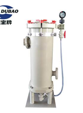 非标过滤器各种材质滤袋PP过滤器大流量法兰接口 高效过滤器