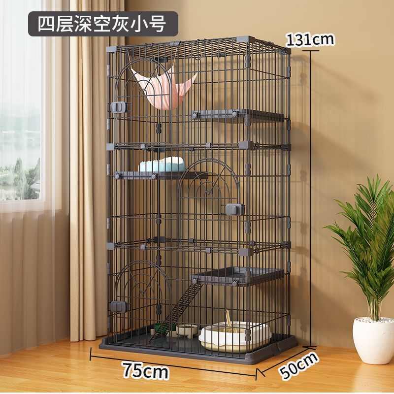 别墅一体自由空间厕所笼子猫猫室内带超三层猫家用幼舍大号屋双层