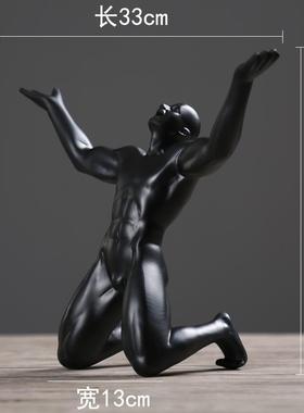 高档北欧美式吧创意头件家居饰品工艺品客厅摆酒玄关小摆设艺马术