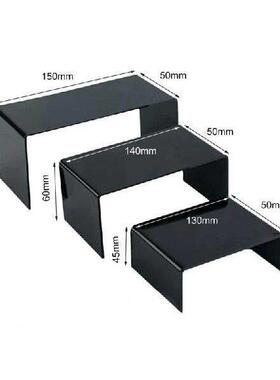 3Pcs/Set 3Mm Acrylic U Type Hand-Run Display Stand Showcase