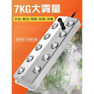 水雾机超声波雾化板十头景观雾化器十头灯笼雾化头水景雾化器